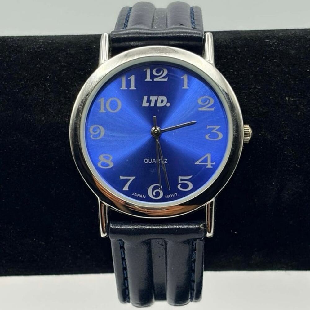 Blue & Black LTD Men’s Watch